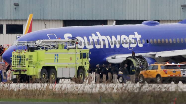 Safety in the skies in focus after Southwest engine failure