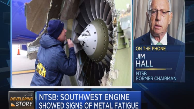NTSB probes Southwest engine failure
