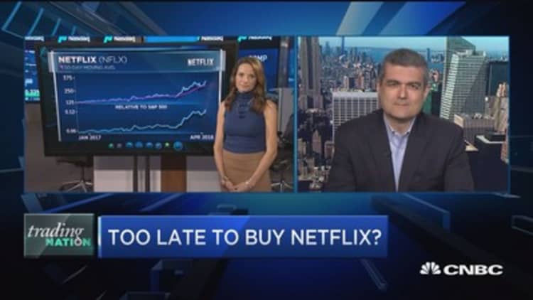 Trading Nation: Netflix hits all-time high