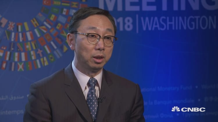 A cloud is looming over the global economy, IMF's Zhang says