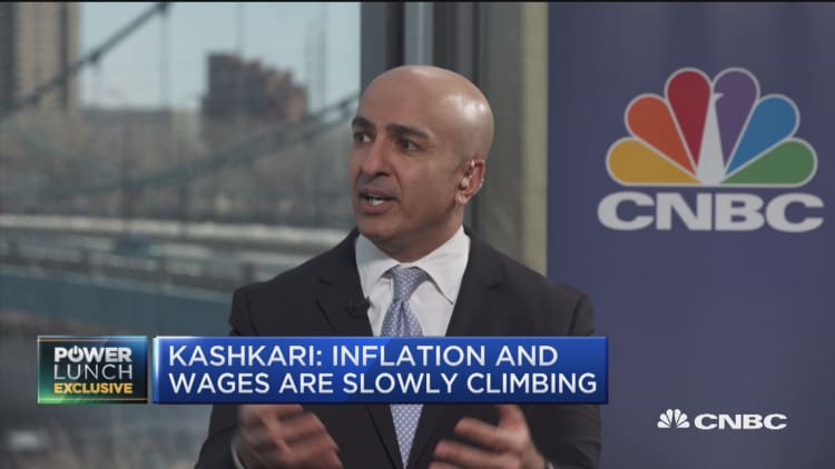 Neel Kashkari: Flattening yield curve shows a ‘sign of caution’
