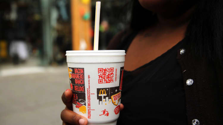 McDonald’s to test plastic straw alternatives