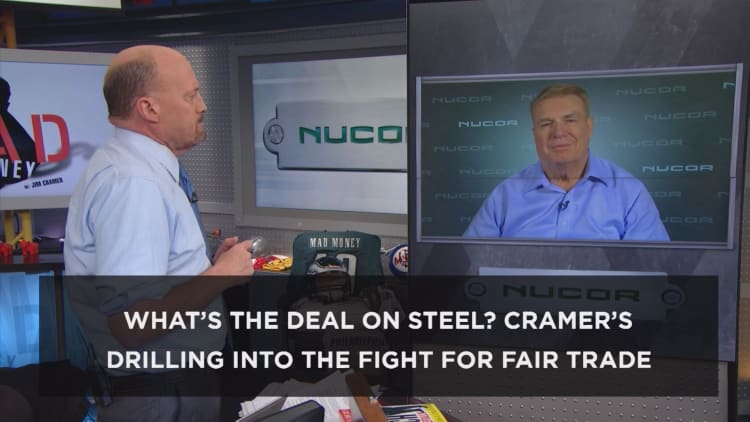 Cramer’s Exec Cut: Why Nucor’s CEO says Trump’s credibility is on the line