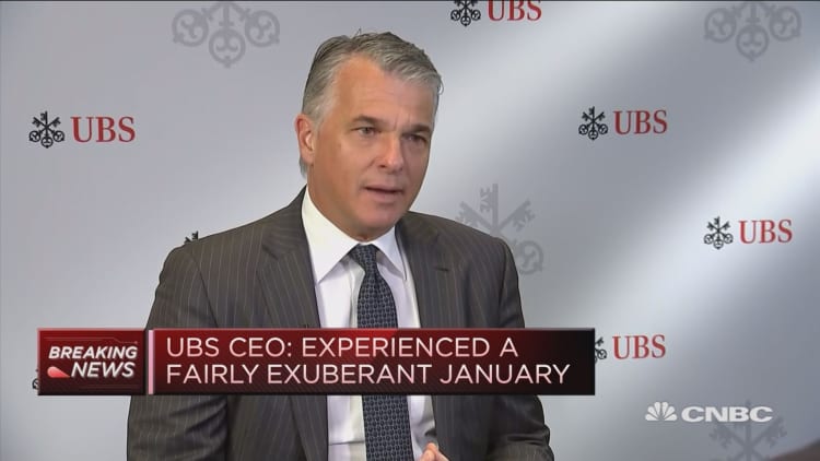 Very pleased with the way 2018 has started: UBS CEO