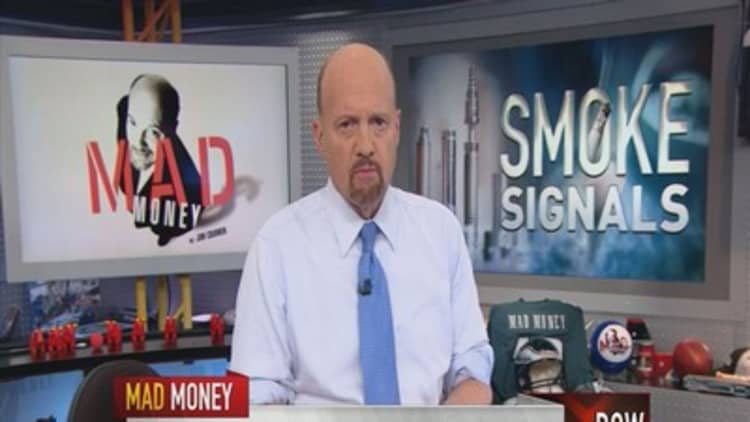 Cramer: Vaping is decimating the cigarette industry—and it could get even worse