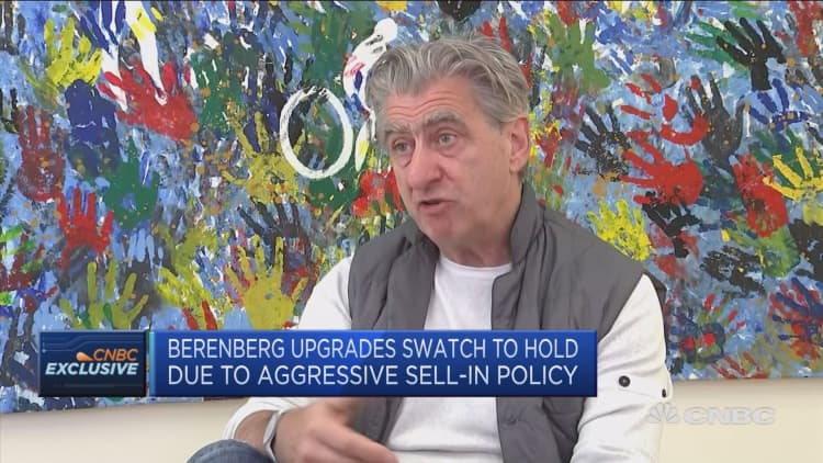 Hope the Swiss franc will continue to weaken: Swatch Group CEO