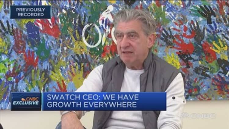 Chinese consumer never disappeared: Swatch Group CEO