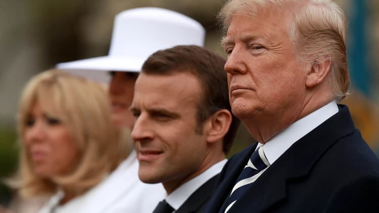 Trump to Macron: We've developed a wonderful friendship