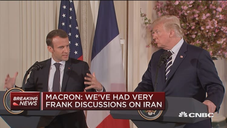 Macron: We want to fix situation with Iran