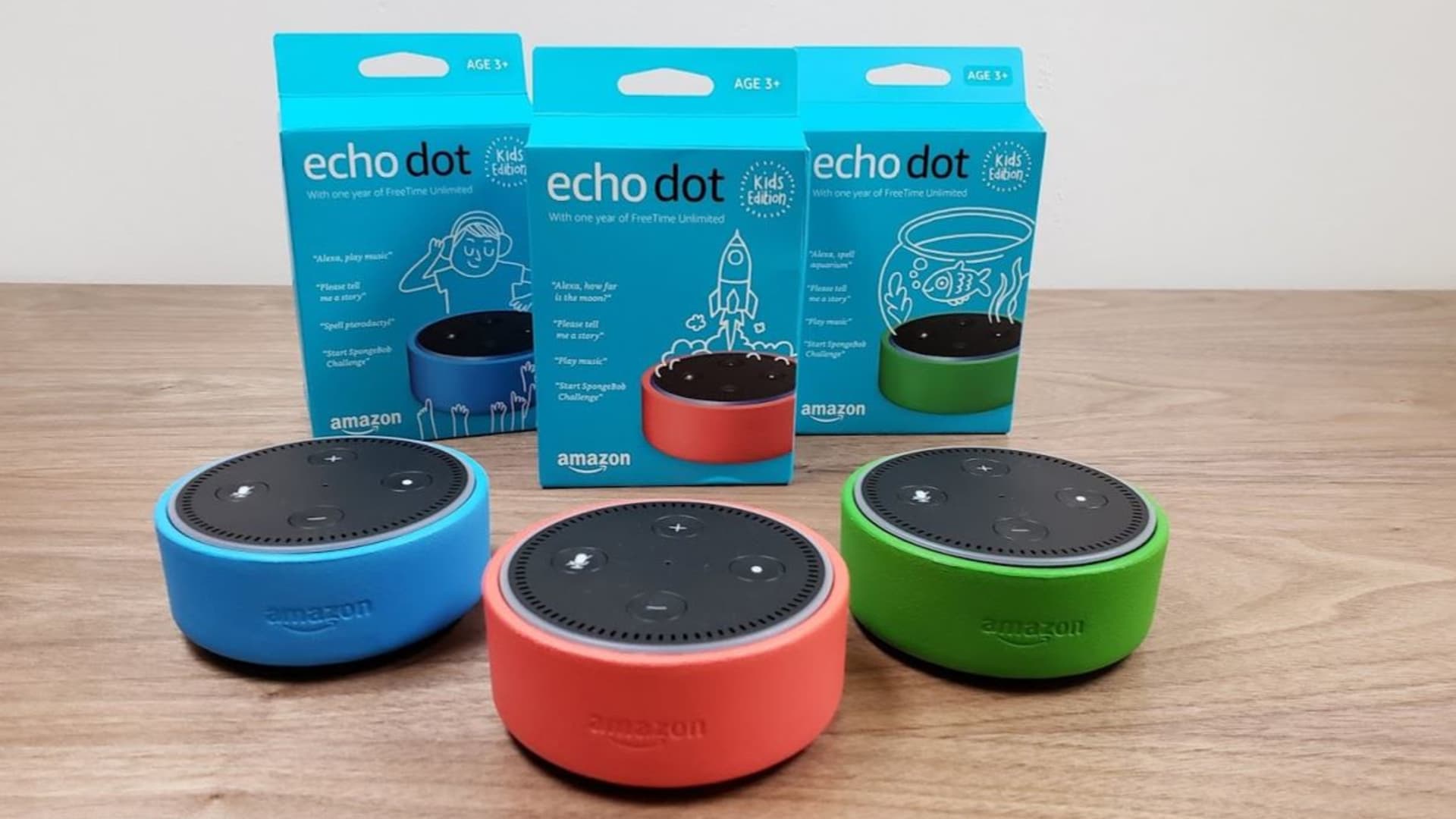 launches Echo Dot Kids Edition and announces FreeTime for Alexa