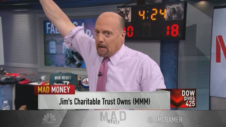 Cramer: Be careful what you say – even red-hot earnings can’t hold up in this sell-off