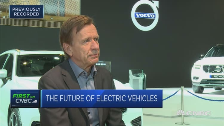 Volvo Cars CEO: 'We have to electrify our vehicles'