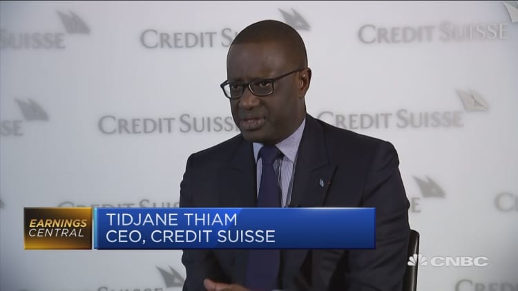 Capital market volatility here to stay: Credit Suisse CEO