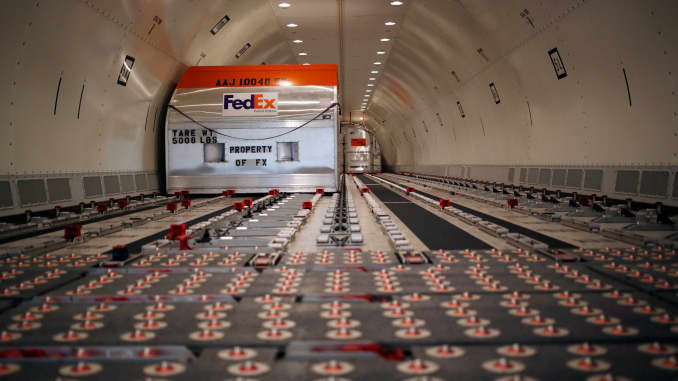 Premium EA: Boeing 767 Freighter interior FedEx 130918
