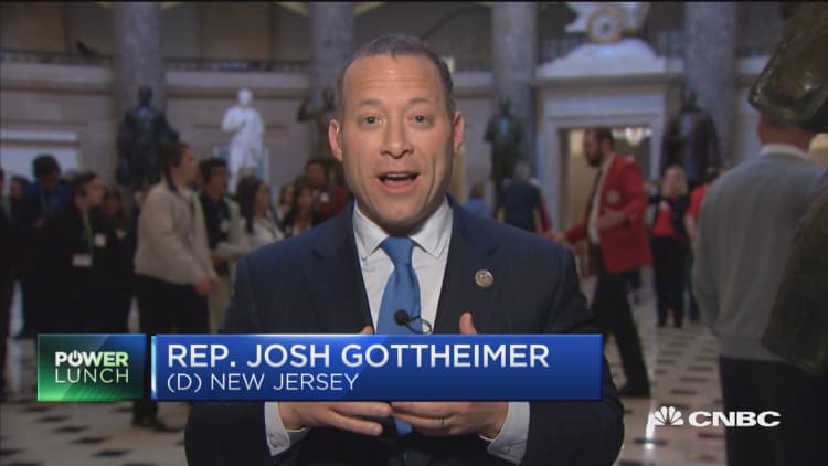 Rep. Gottheimer: Outrageous the tax bill is adding $1.5 trillion to deficit