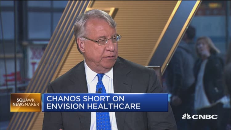 Chanos: Winter is coming to US health-care system
