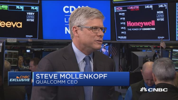 Qualcomm CEO: We still expect NXP deal approval