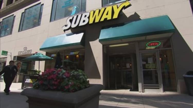 Subway to close 500 restaurants across the US