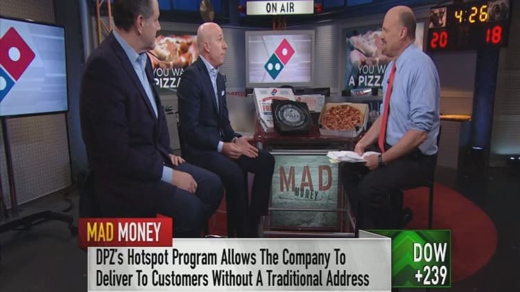 Cramer: Domino's Pizza might have the best earnings report this season