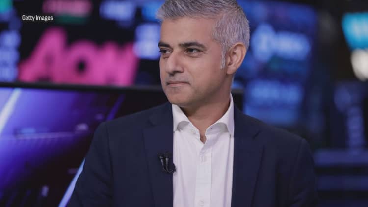 London mayor warns Trump that Britons will voice ‘freedom of speech’