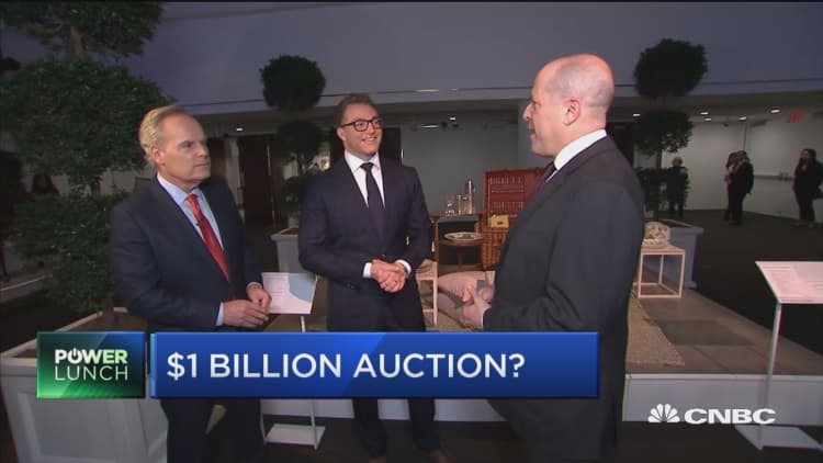 Christie's Rockefeller sale the largest single auction ever