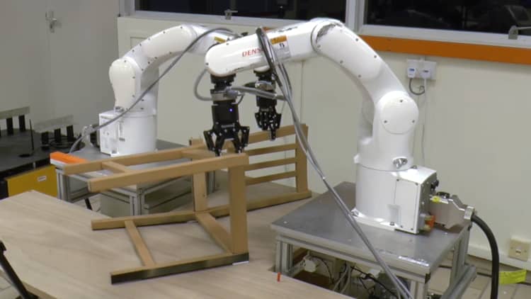 Robots can now handle one of life's most annoying tasks: Assembling Ikea furniture