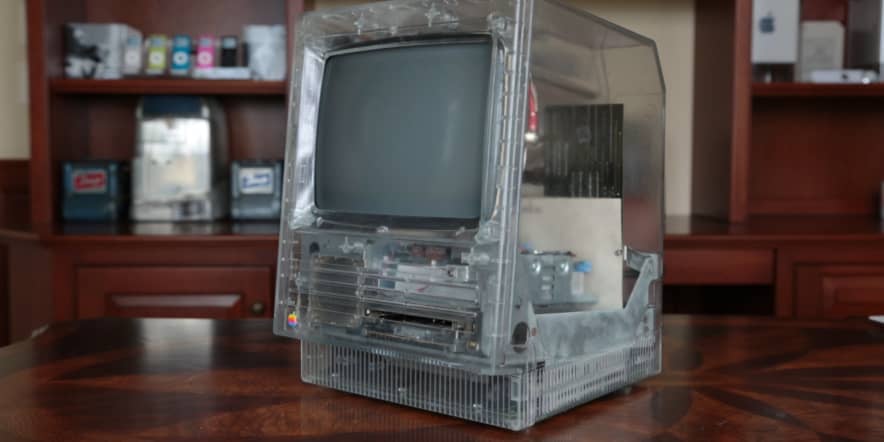 A California man boasts of having the most incredible collection of vintage Apple products
