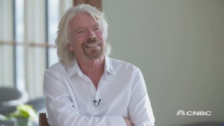 Branson: Hope to send people to space in not-distant future