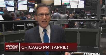 Chicago PMI comes in slightly lower than forecasts