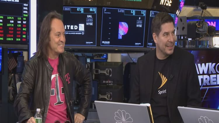 T-Mobile and Sprint CEOs on mega merger