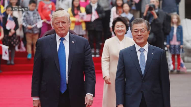 Trump should win the Nobel Peace Prize, says South Korea's Moon