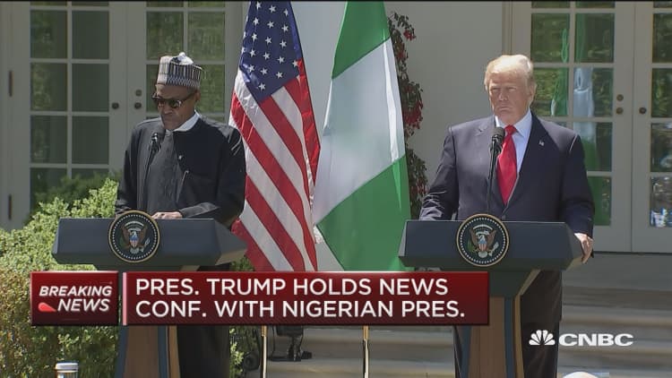 Nigerian President Buhari: US has been the biggest contributor to humanitarian efforts