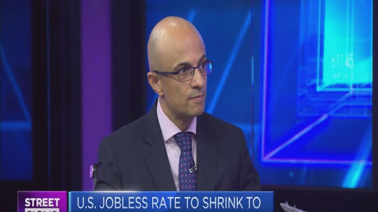 Discussing expectations ahead of this week's US jobs report