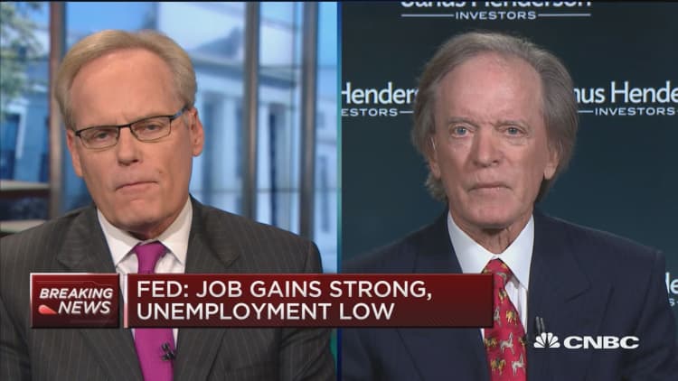 At least one, maybe two 30 to 40 basis-point hikes this year: Bill Gross