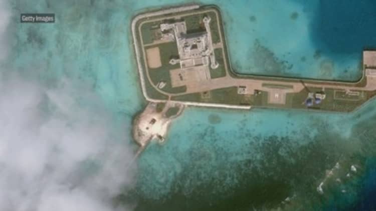 White House says China faces 'consequences' for militarization of South China Sea