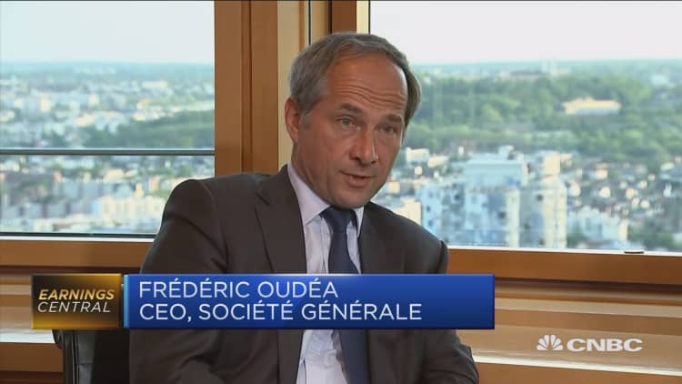 Our economists still pretty constructive on euro zone, says Societe Generale CEO