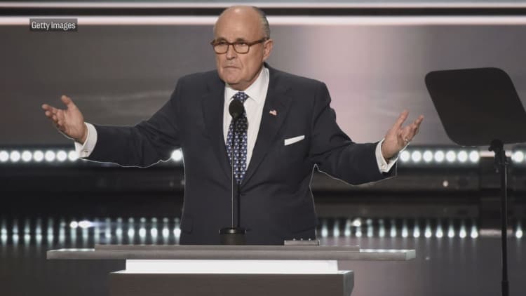 Rudy Giuliani explains why he revealed Trump's reimbursement to Cohen