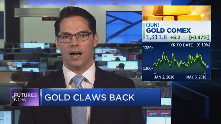 Gold could reach a 5-year high by the end of 2018, says BofA technician