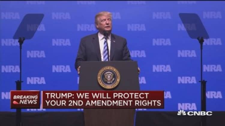 Trump to NRA: We are finally putting America first