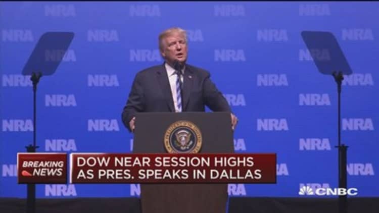 Trump to NRA: If one employee or patron had a gun in Paris, it would have been a different story