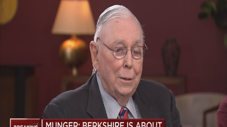 Charlie Munger: Best companies in China are cheaper than best US companies