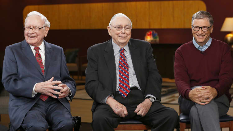 Watch CNBC's full interview with Warren Buffett, Charlie Munger and Bill Gates