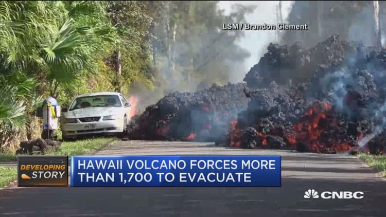 Kilauea volcanic eruption pretty safe, if you're away from it
