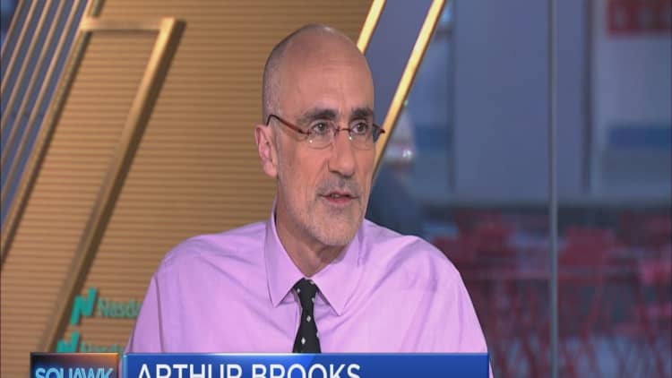Need to reform entitlements, not raise debt or taxes says AEI's Arthur Brooks