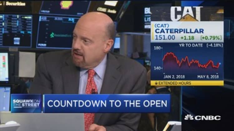 Cramer: Caterpillar tainted the entire industrial earnings season with one line