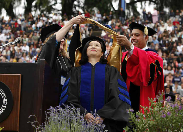 One time use: Jenny Ming receiving honorable degree