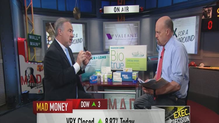 Valeant Pharma CEO: Seeing organic growth for first time since 2015