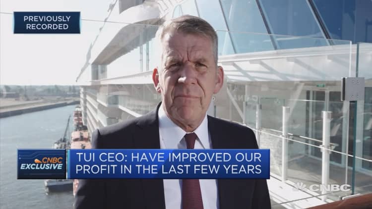 TUI CEO: US withdrawal from Iran deal unlikely to have an impact