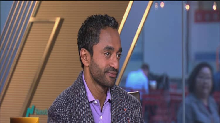 Watch CNBC's full interview with Social Capital's Chamath Palihapitiya