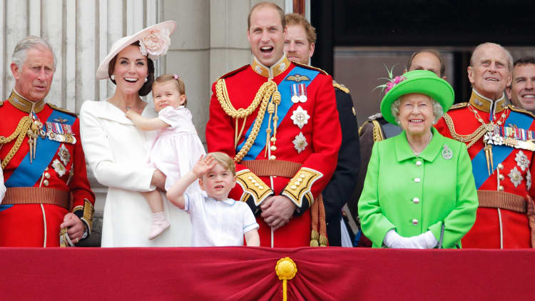 How rich is the royal family?